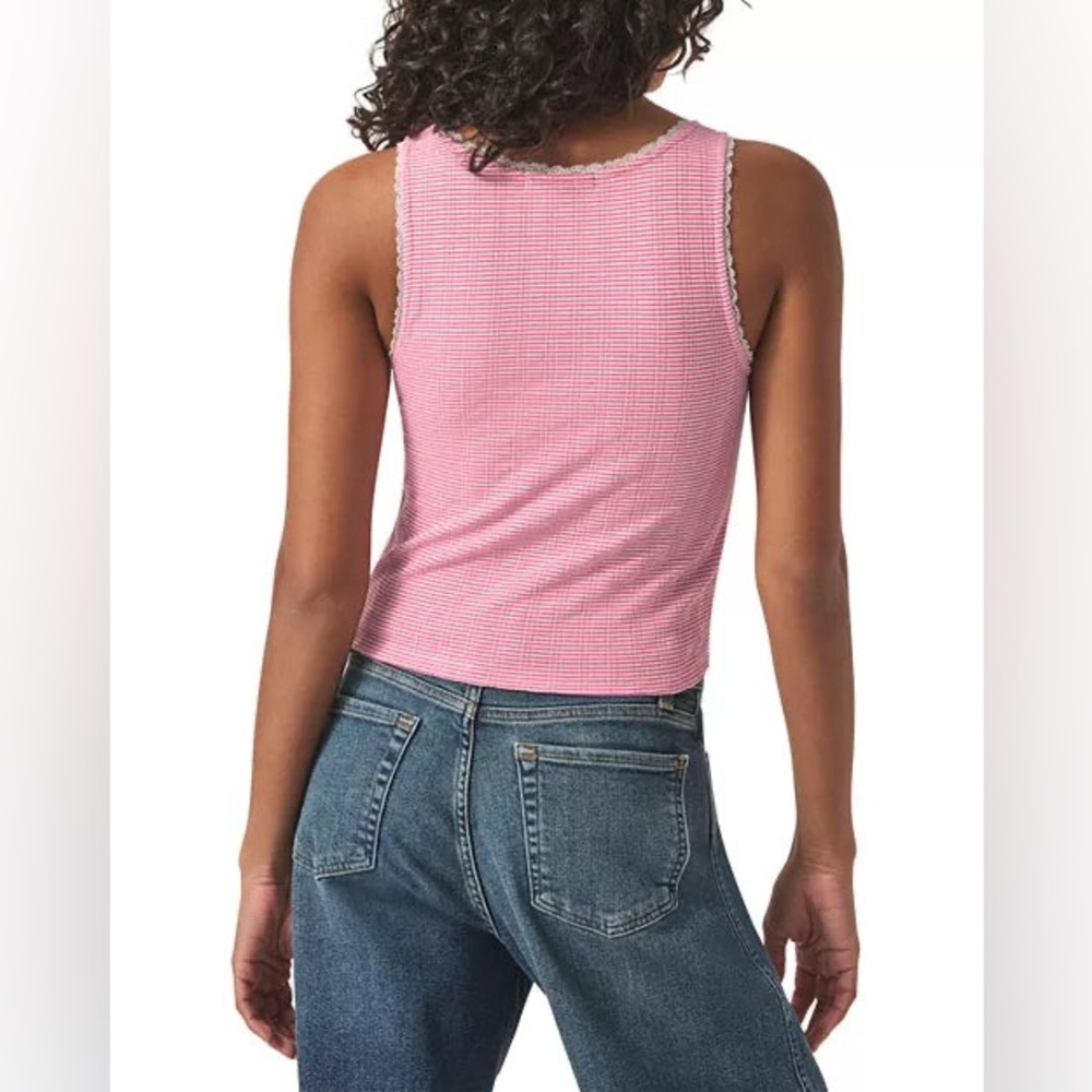 Splendid Pointelle Rib Tank BNWT - Picture 3 of 6
